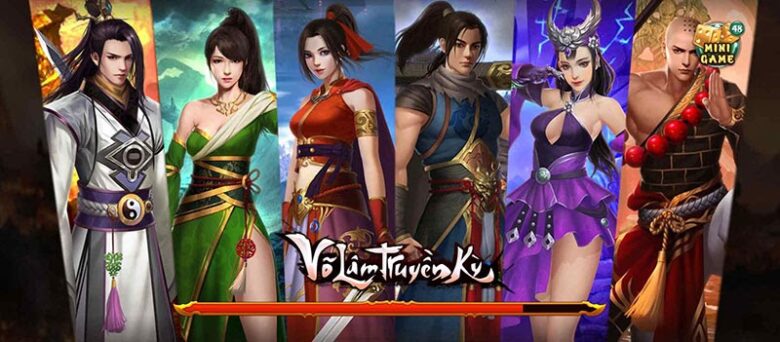 Giao diện vào Game Slot Võ Lâm Truyền Kỳ tại game bài uy tín Iwin