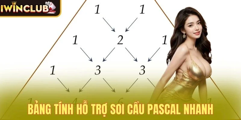 Bảng tính hỗ trợ soi cầu Pascal nhanh