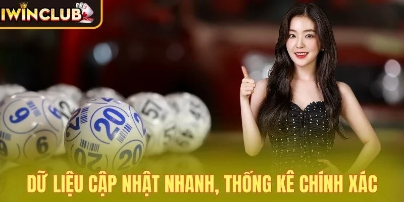 Dữ liệu cập nhật nhanh, thống kê chính xác